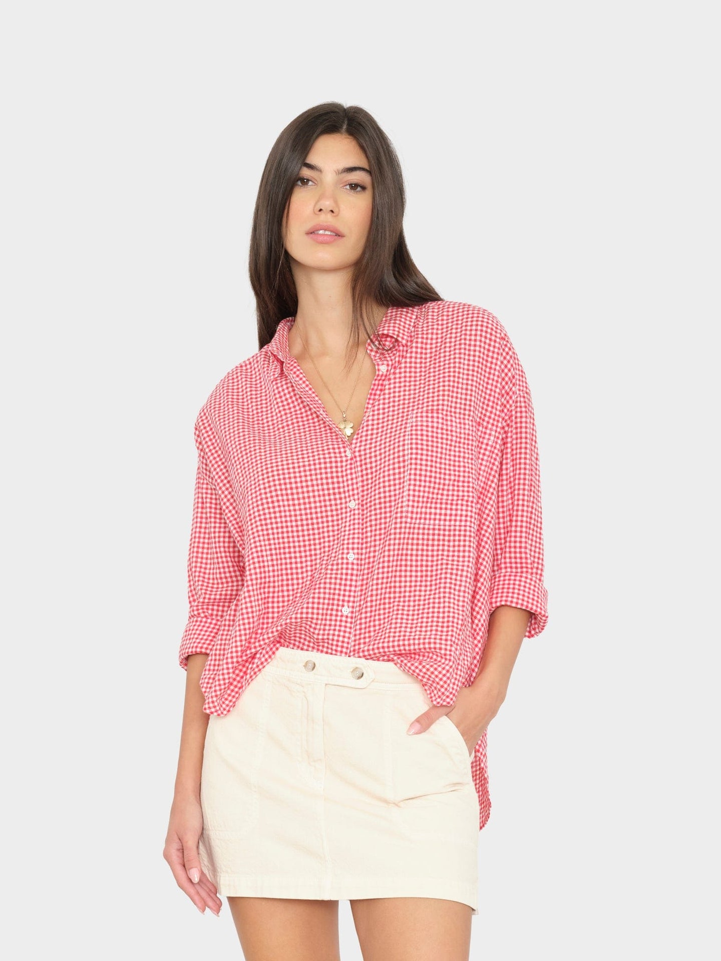 X2603 Shirt Cherry Red Jordy Shirt Cherry Red Jordy Shirt