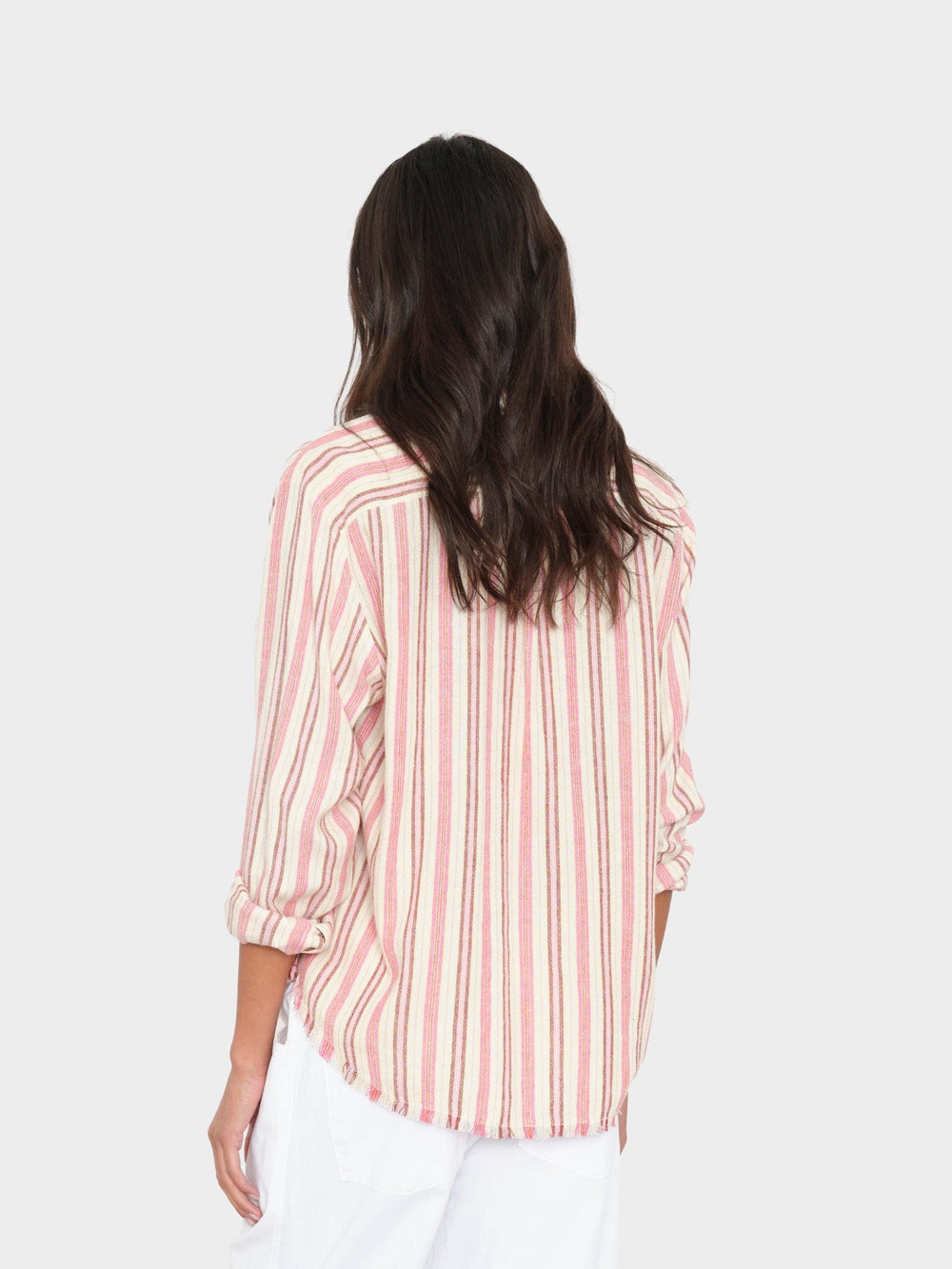 X2603 Shirt Dusty Pink Stripe Bowie Shirt Dusty Pink Stripe Bowie Shirt