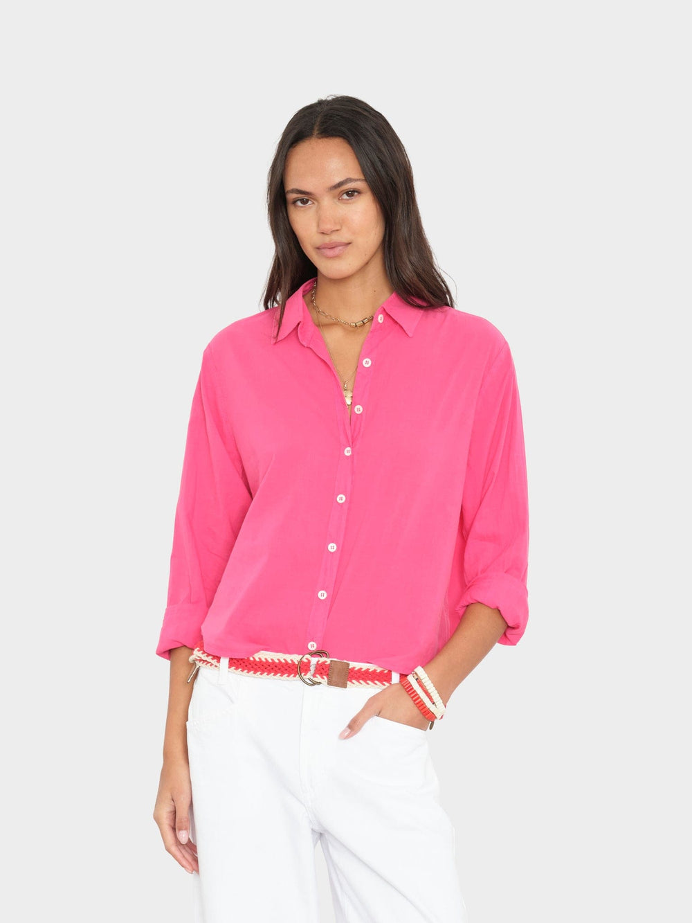 X2603 Shirt Fuschia Pink Bowie Shirt Fuschia Pink Bowie Shirt