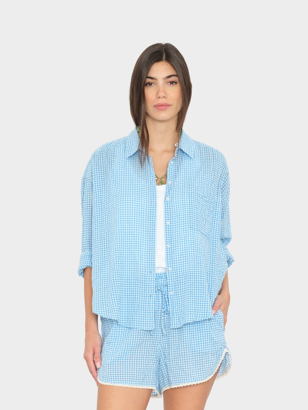 X2603 Shirt Pacific Blue Jordy Shirt Pacific Blue Jordy Shirt