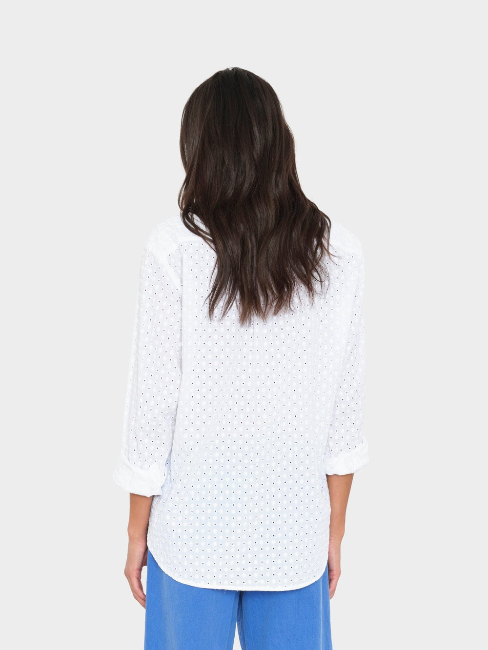 X2603 Shirt White Beau Embroidered Shirt White Beau Embroidered Shirt