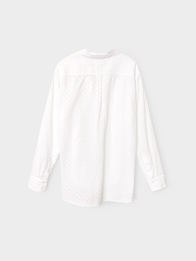 X2603 Shirt White Beau Embroidered Shirt White Beau Embroidered Shirt