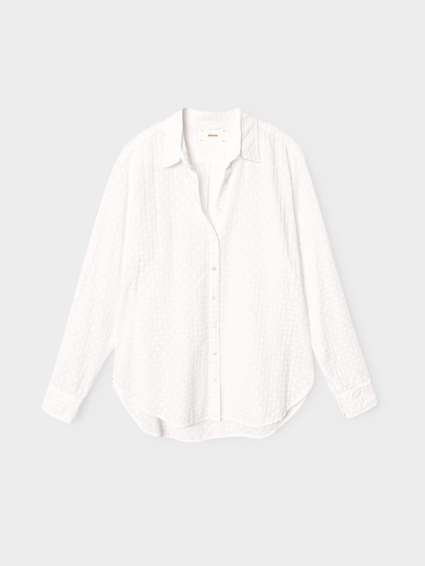 X2603 Shirt White Beau Embroidered Shirt White Beau Embroidered Shirt