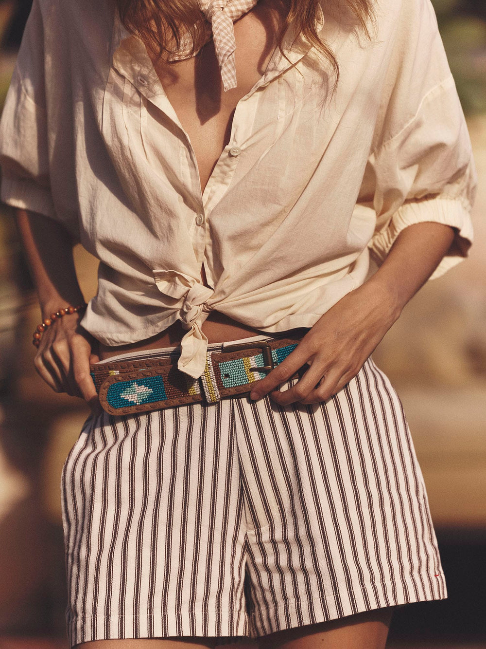 X2603 Short Brown Topaz Stripe Zane Short Brown Topaz Stripe Zane Short