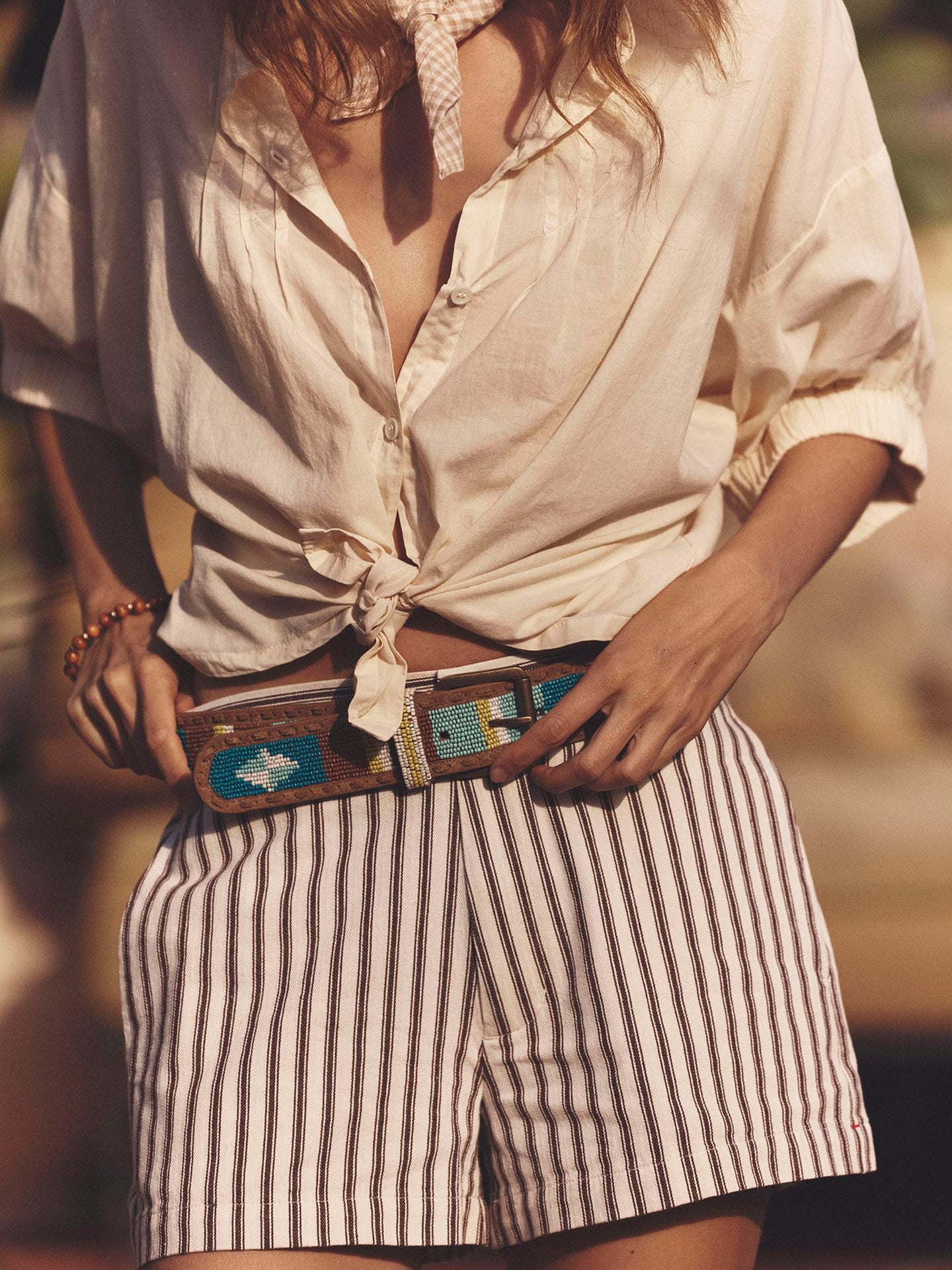X2603 Short Brown Topaz Stripe Zane Short Brown Topaz Stripe Zane Short