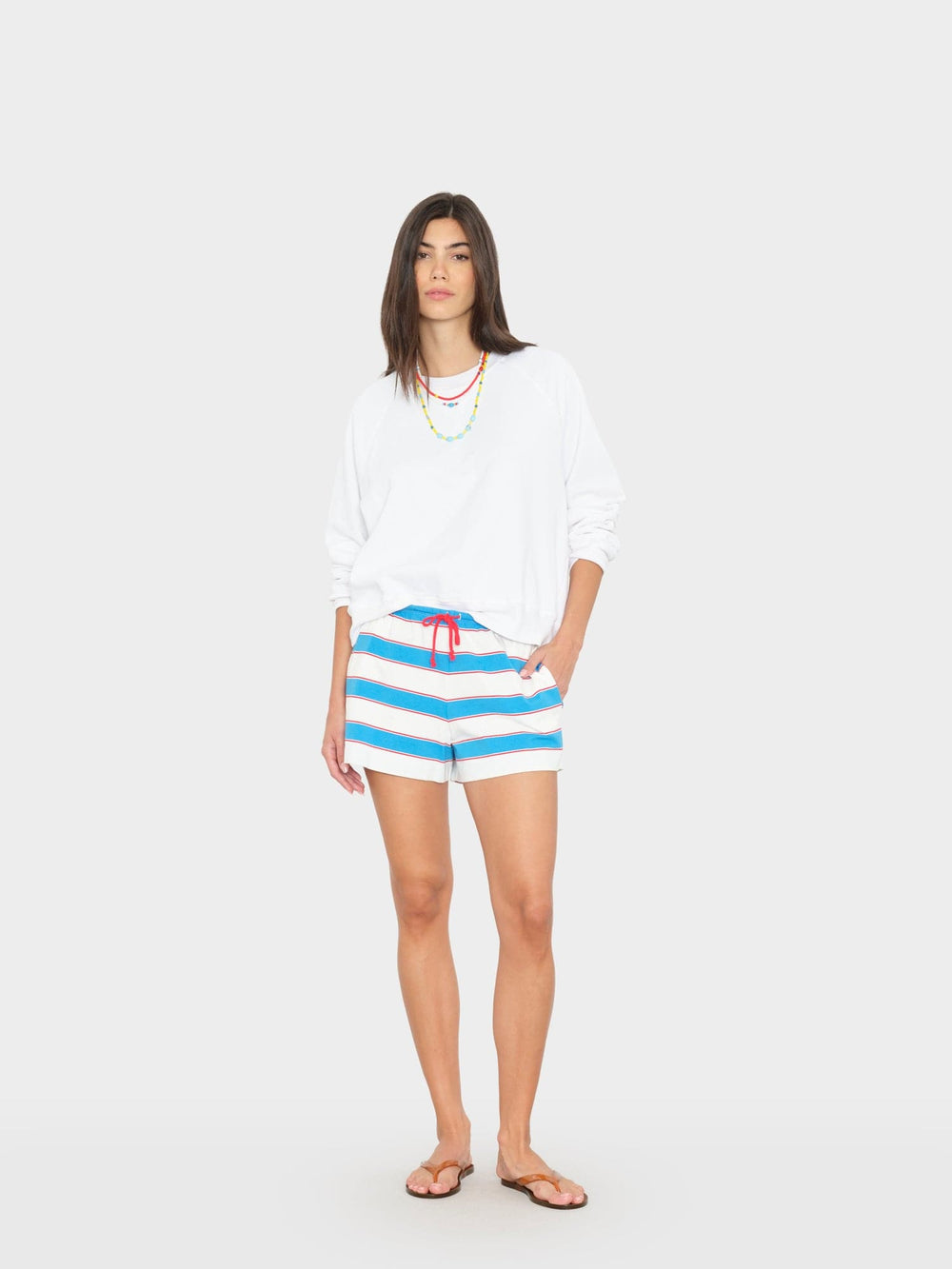 X2603 Short Freshwater Stripe Cassie Short Freshwater Stripe Cassie Short