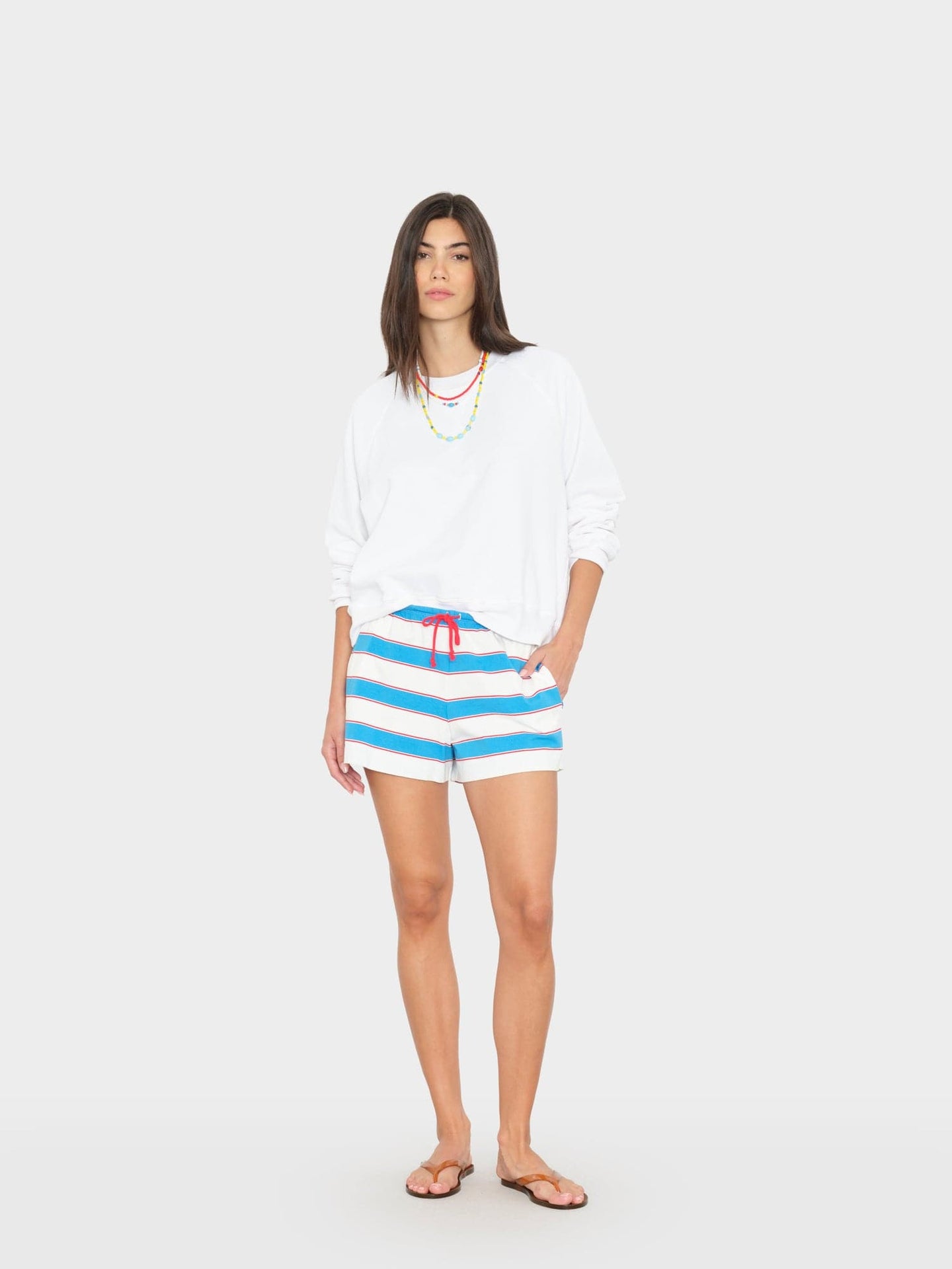 X2603 Short Freshwater Stripe Cassie Short Freshwater Stripe Cassie Short