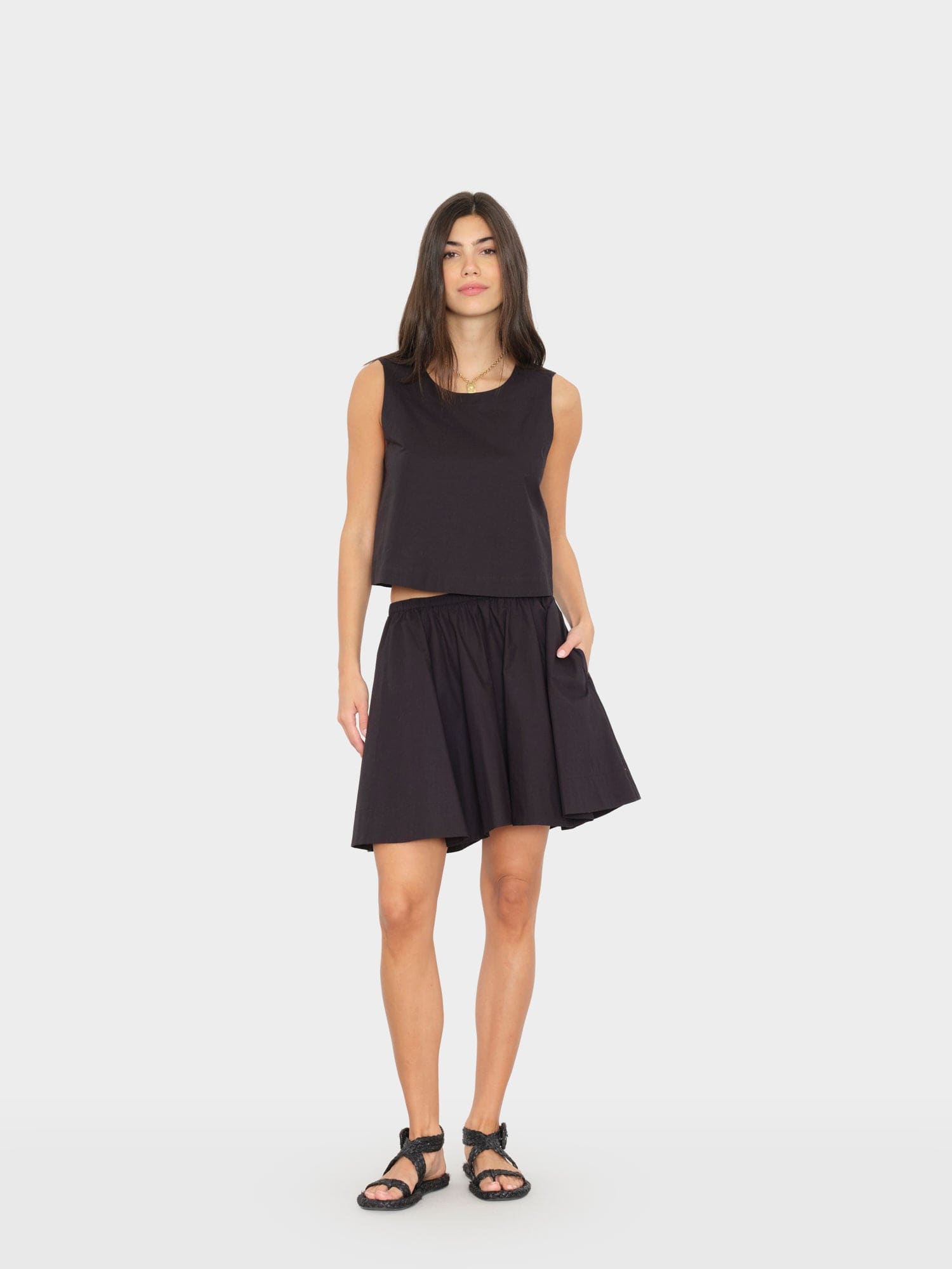 Black Angela Skirt