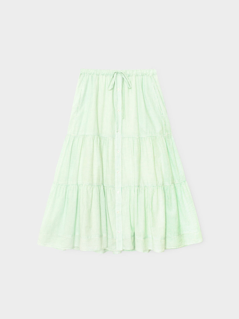 X2603 Skirt Fresh Mint Stripe Mckenna Skirt Fresh Mint Stripe Mckenna Skirt