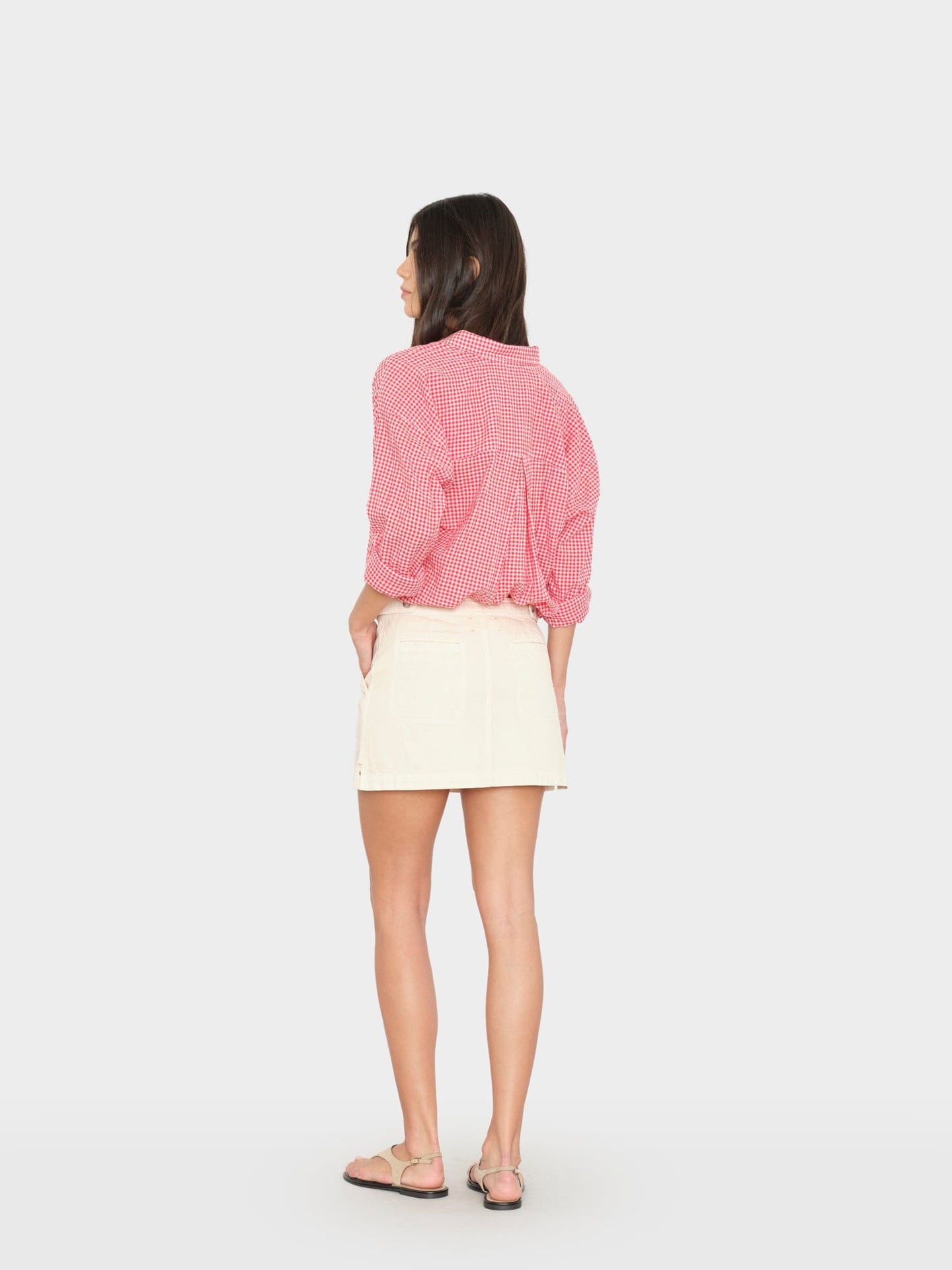 X2603 Skirt Vanilla Bean Lucia Denim Skirt Vanilla Bean Lucia Denim Skirt