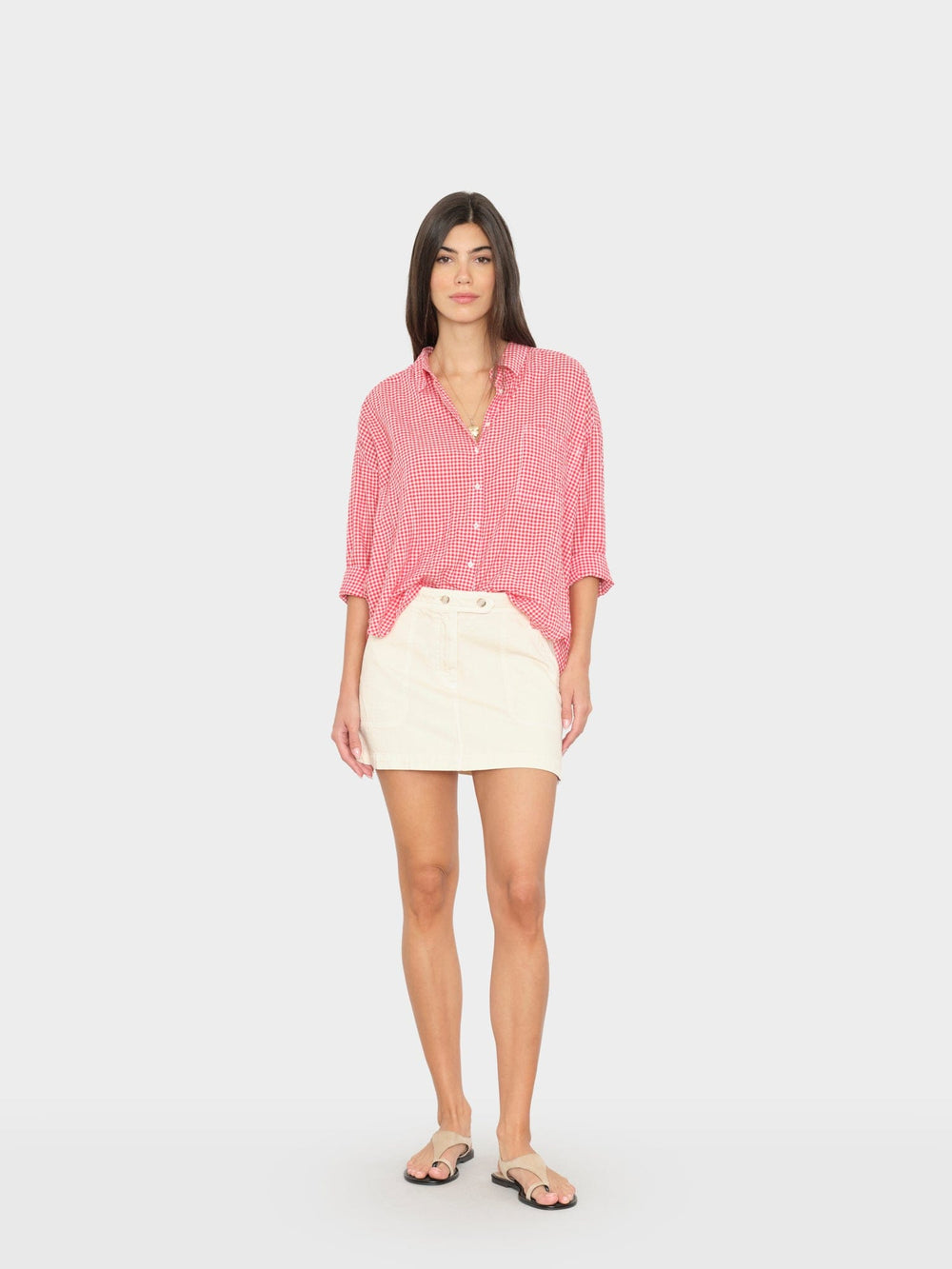 X2603 Skirt Vanilla Bean Lucia Denim Skirt Vanilla Bean Lucia Denim Skirt