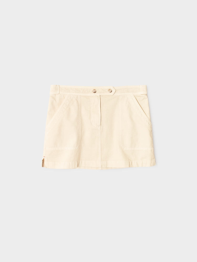 X2603 Skirt Vanilla Bean Lucia Denim Skirt Vanilla Bean Lucia Denim Skirt