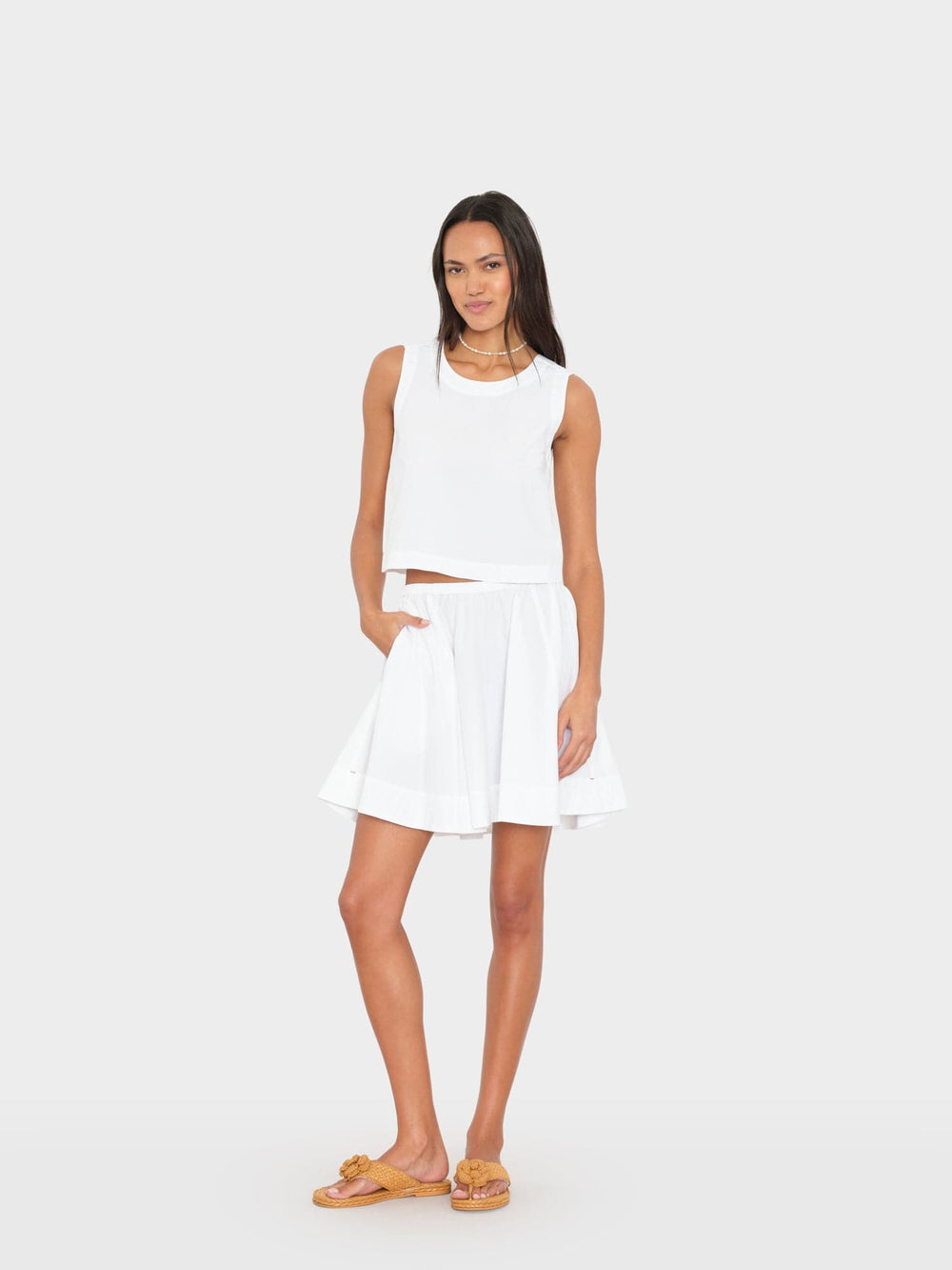 X2603 Skirt White Angela Skirt White Angela Skirt