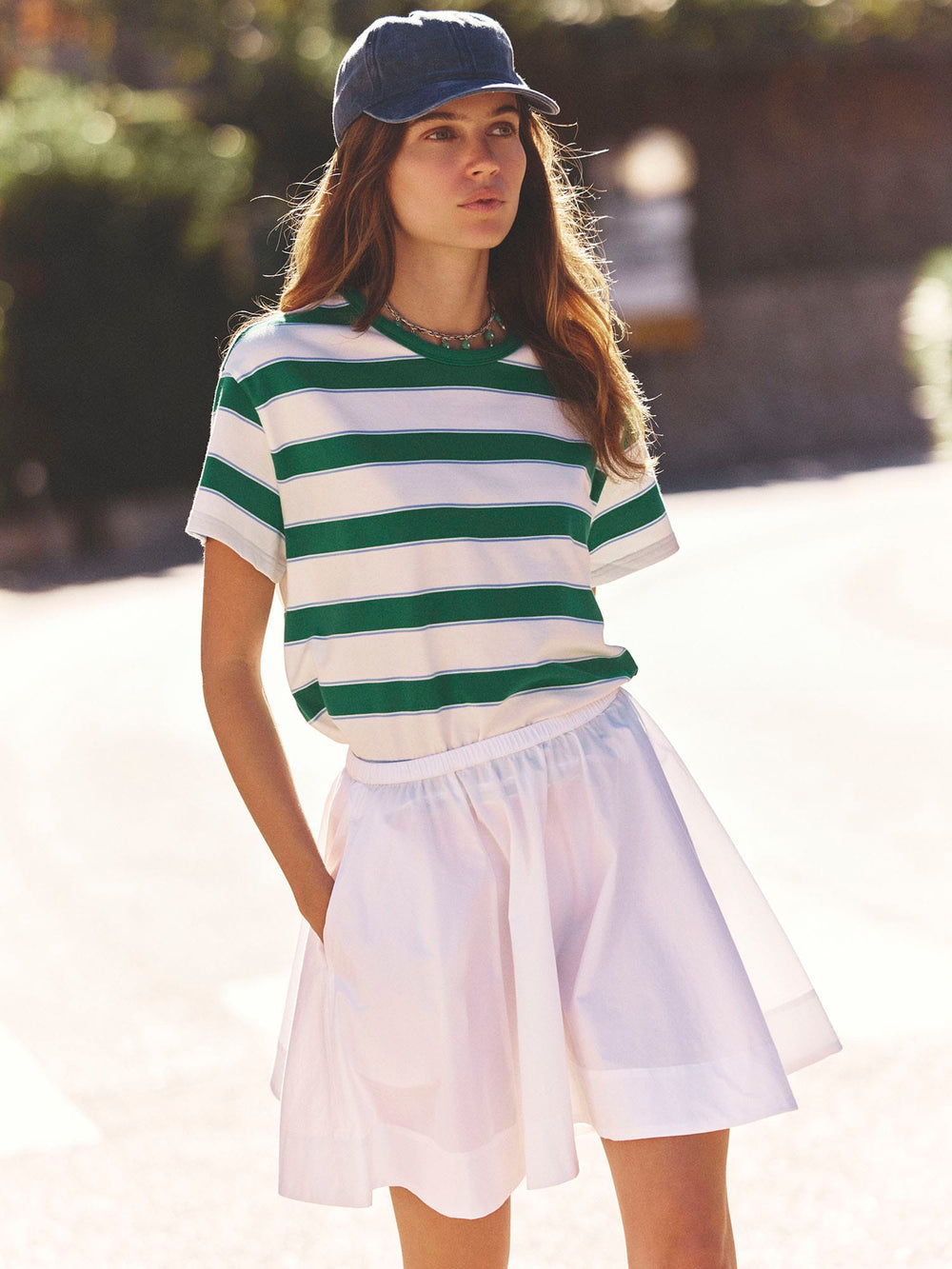 X2603 Skirt White Angela Skirt White Angela Skirt