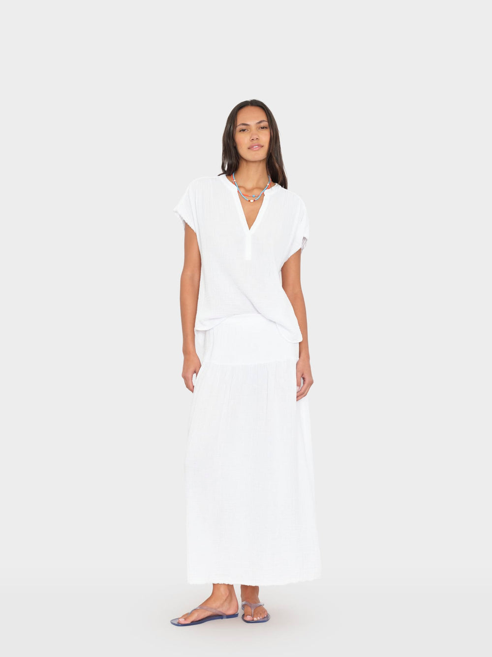 X2603 Skirt White Evelyn Skirt White Evelyn Skirt