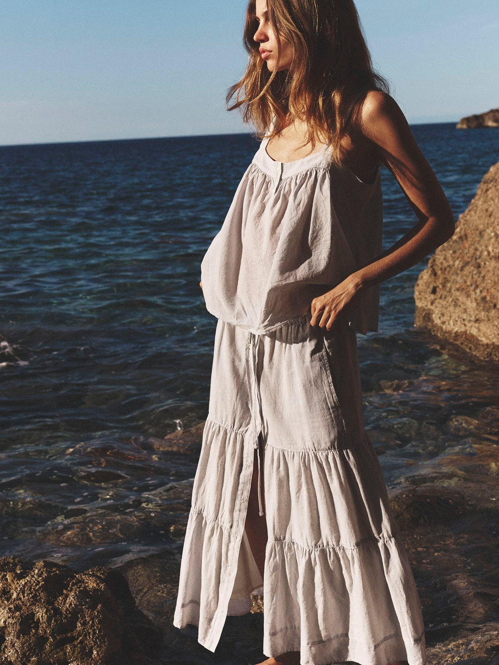 X2603 Skirt Windward Stripe Mckenna Skirt Windward Stripe Mckenna Skirt
