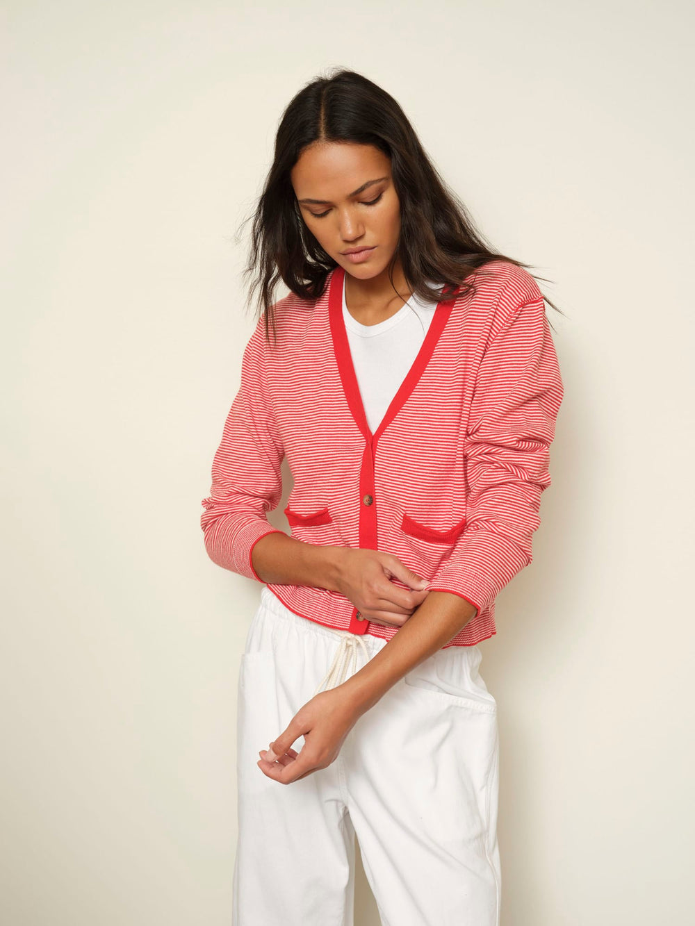 X2603 Sweater Red Salt Ashton Cardigan Red Salt Ashton Cardigan