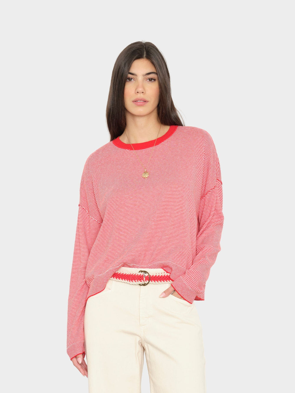 X2603 Sweater Red Salt Sparrow Sweater Red Salt Sparrow Sweater