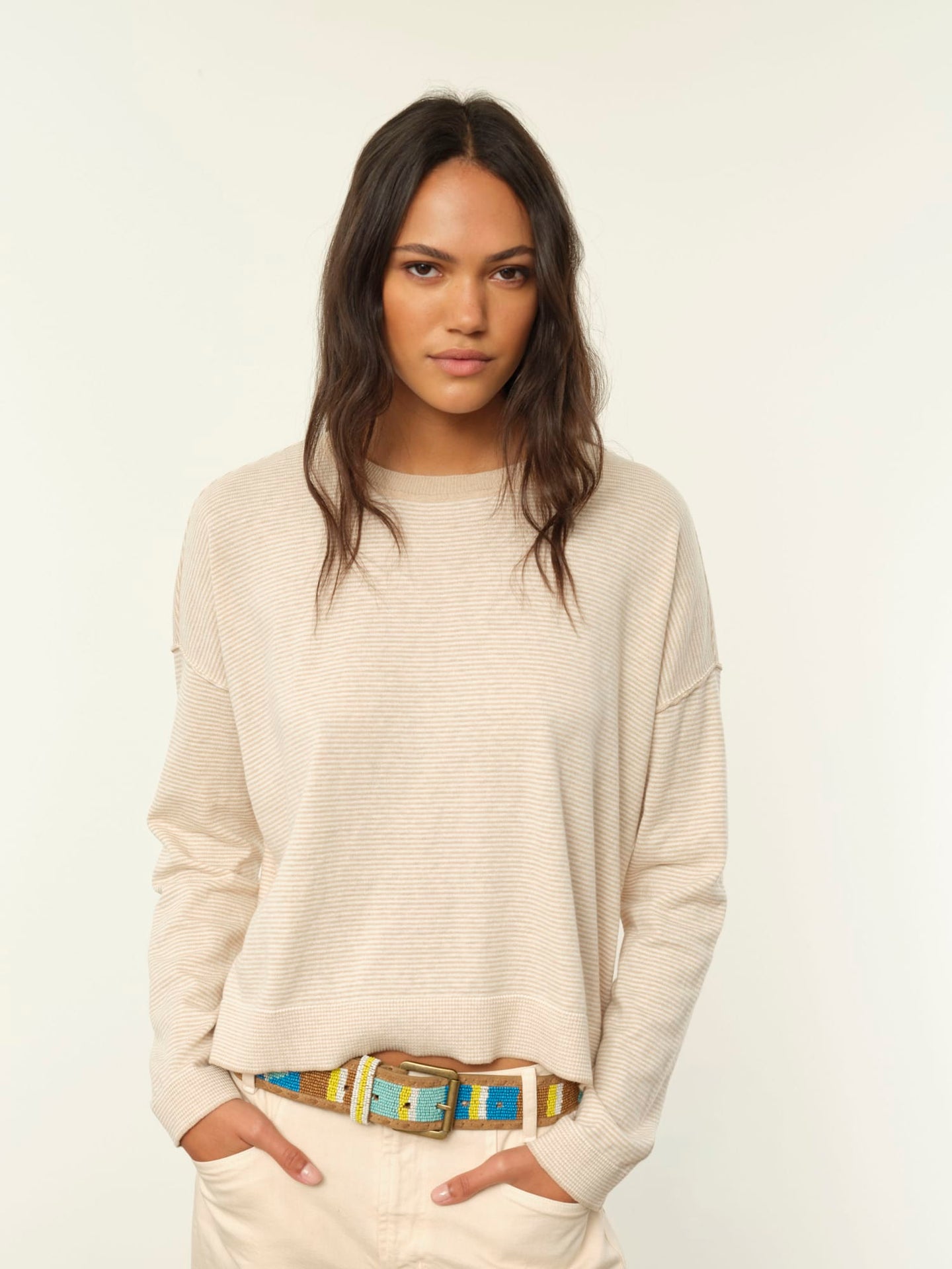 X2603 Sweater Sand Salt Sparrow Sweater Sand Salt Sparrow Sweater