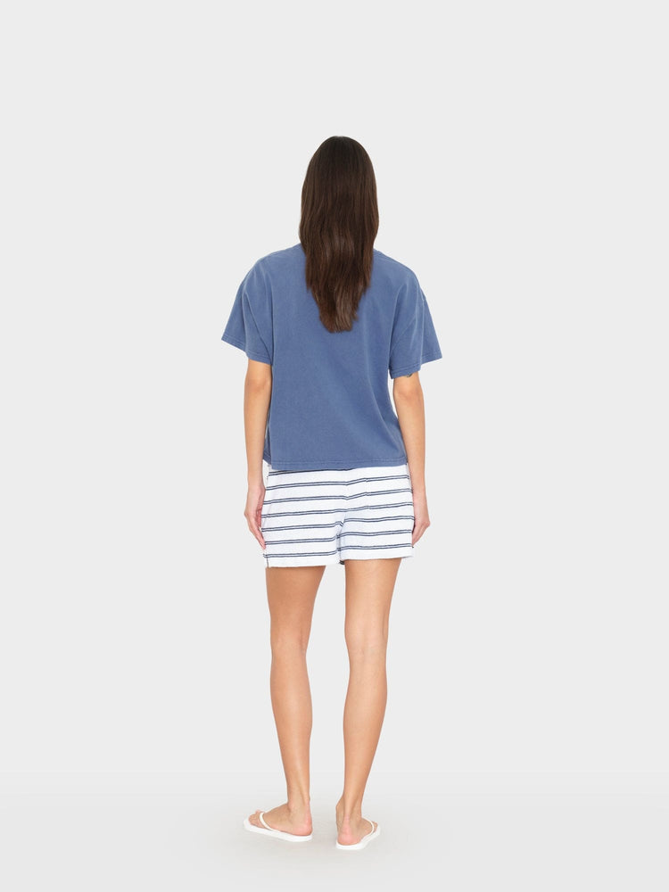 X2603 Sweatshort Cloud White Shayden Terry Sweatshort Cloud White Shayden Terry Sweatshort
