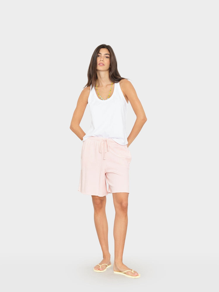 X2603 Sweatshort Pink Drop Rocco Terry Sweatshort Pink Drop Rocco Terry Sweatshort