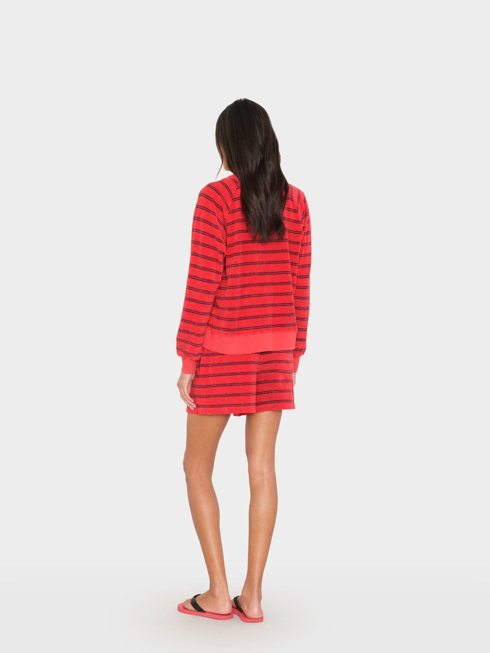 X2603 Sweatshort Red Pepper Shayden Terry Sweatshort Red Pepper Shayden Terry Sweatshort