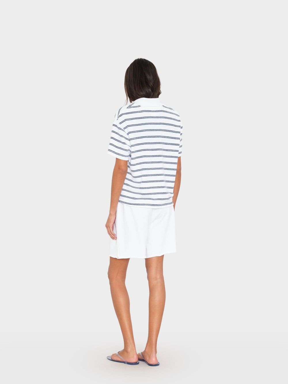 X2603 Sweatshort White Rocco Terry Sweatshort White Rocco Terry Sweatshort