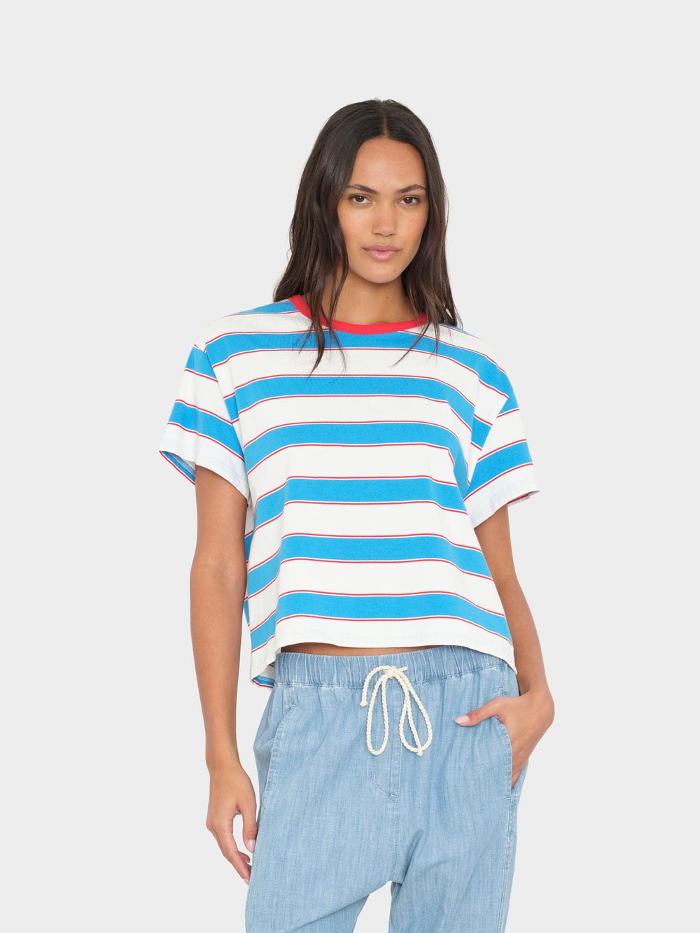 X2603 Tee Freshwater Stripe Carter Tee Freshwater Stripe Carter Tee