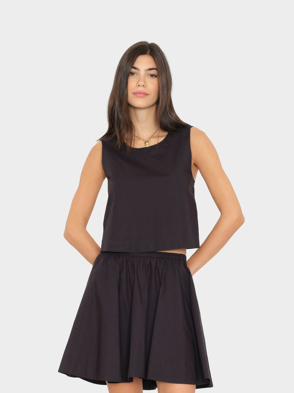 X2603 Top Black Lenore Top Black Lenore Top