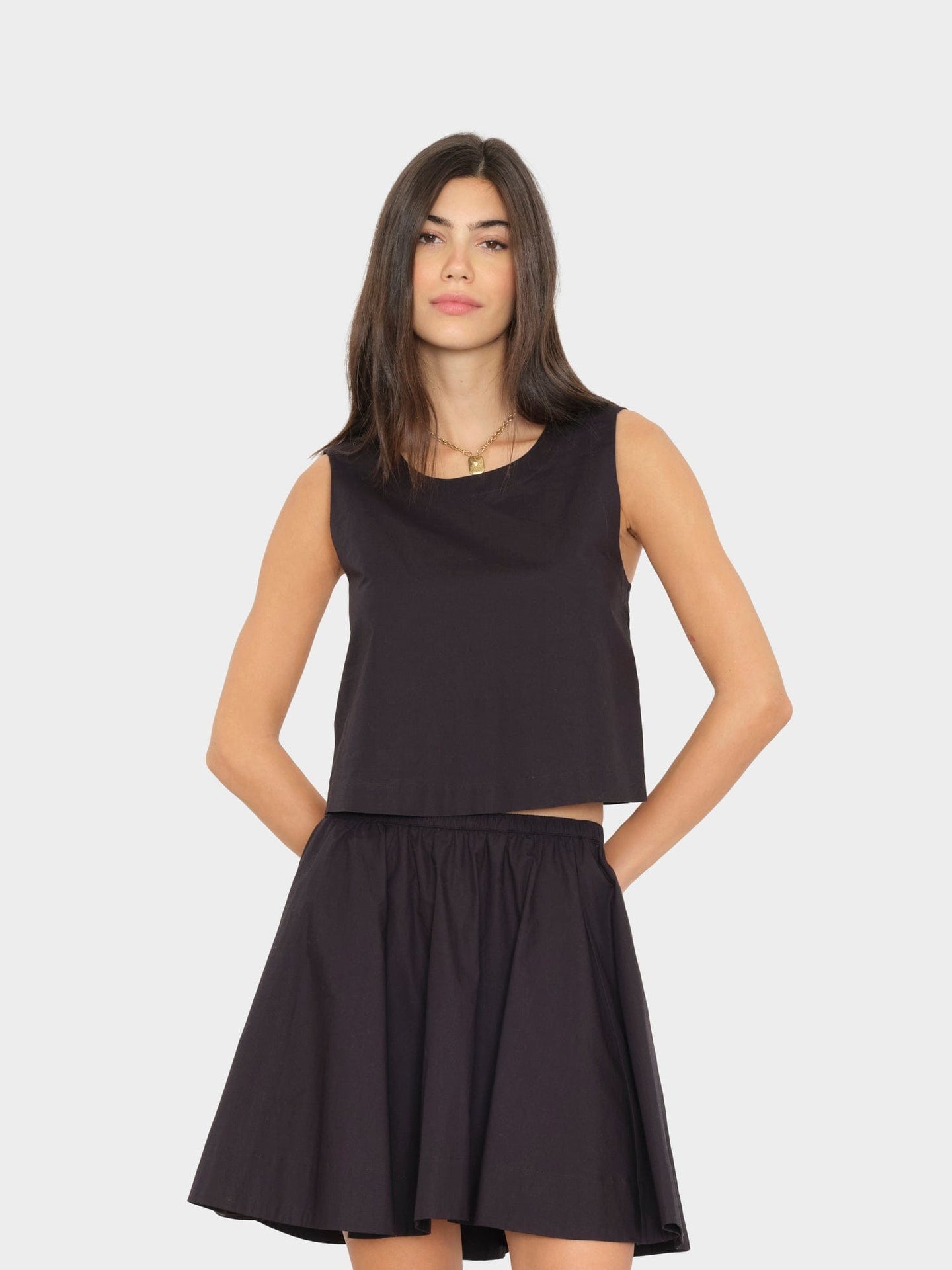 X2603 Top Black Lenore Top Black Lenore Top