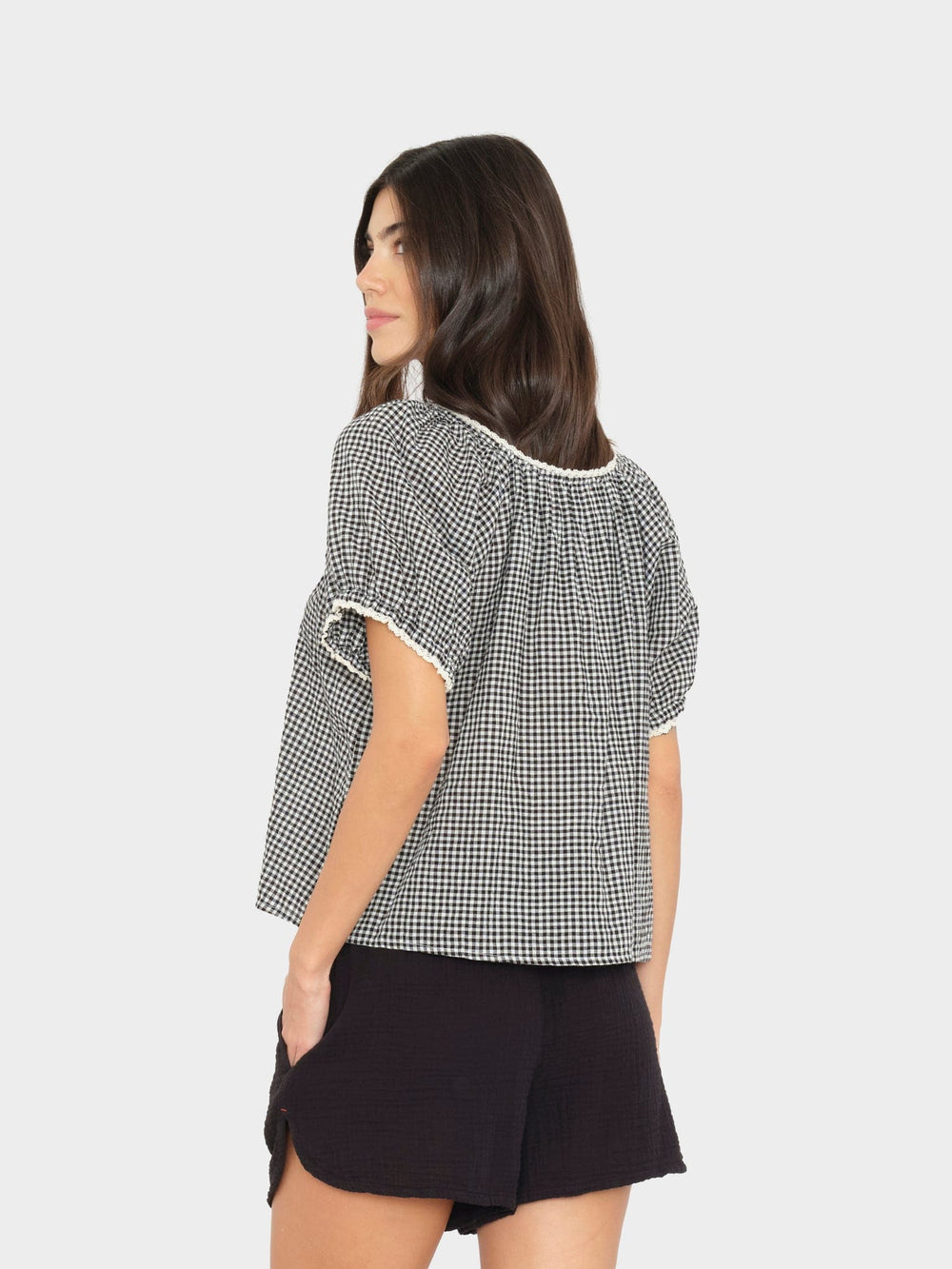 X2603 Top Black Sand Maisie Top Black Sand Maisie Top