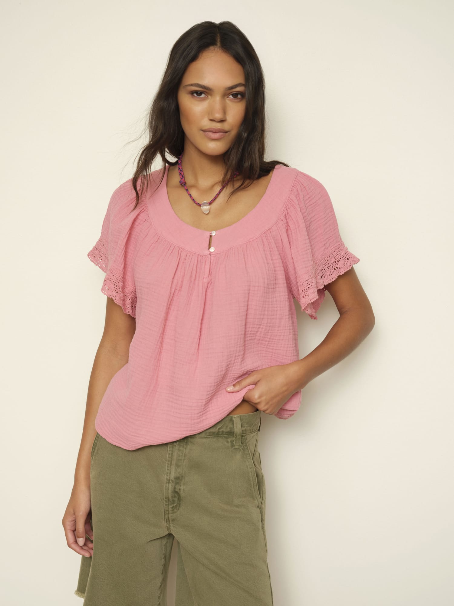 Faded Rose Rita Top