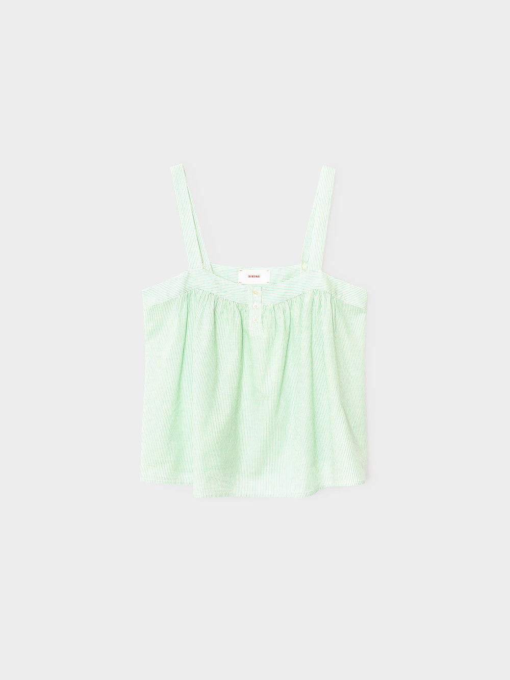X2603 Top Fresh Mint Stripe Maryn Top Fresh Mint Stripe Maryn Top