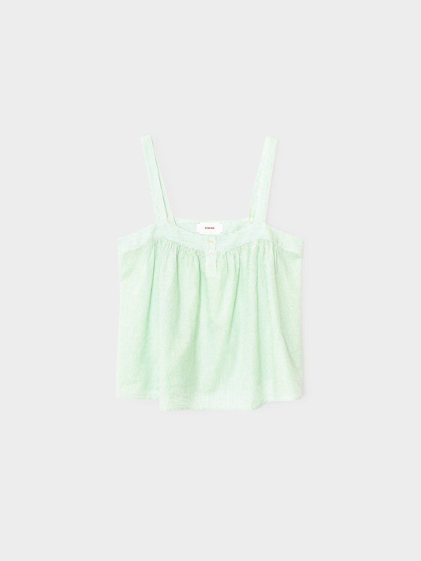X2603 Top Fresh Mint Stripe Maryn Top Fresh Mint Stripe Maryn Top