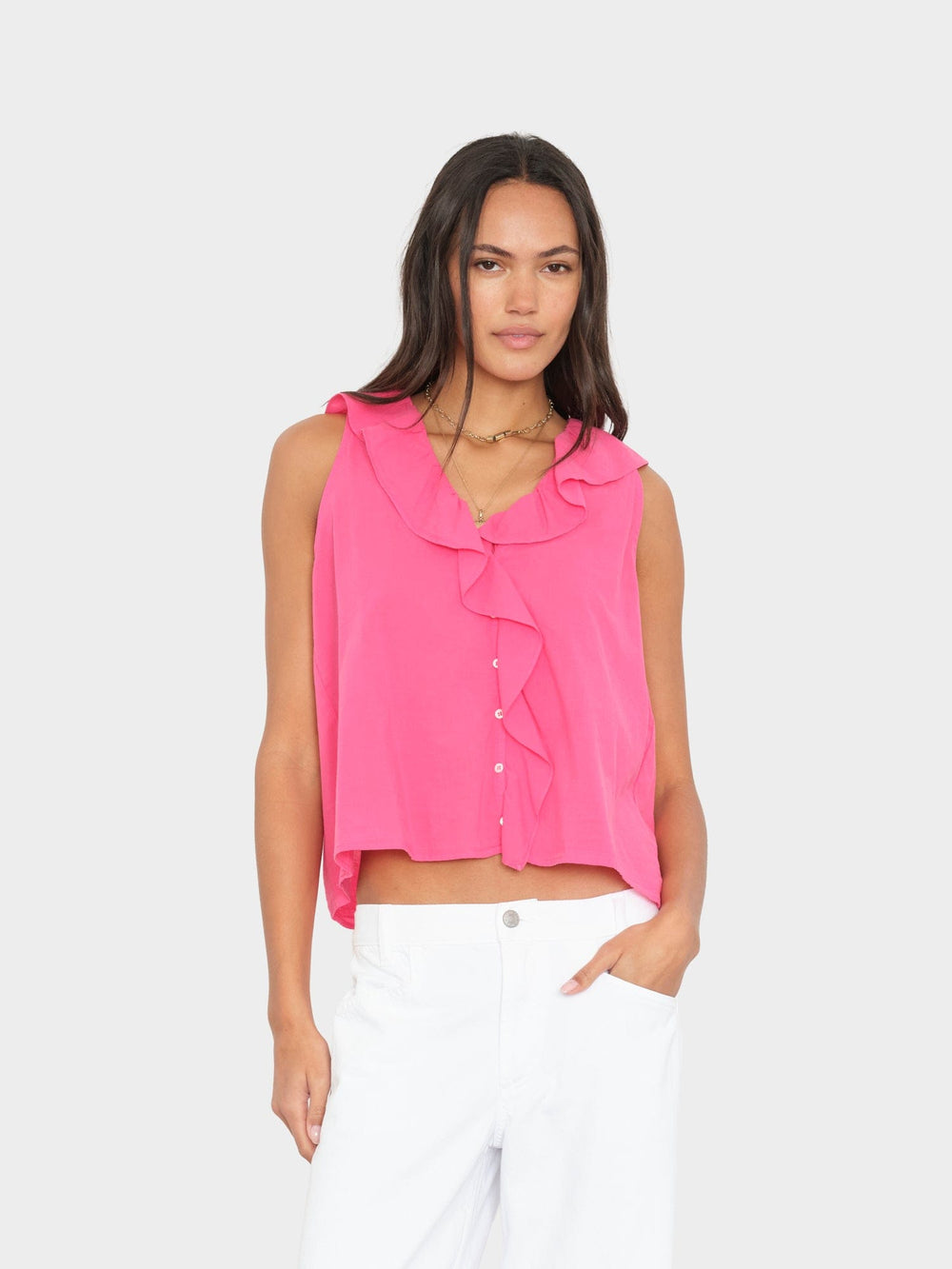 X2603 Top Fuschia Pink Casara Top Fuschia Pink Casara Top