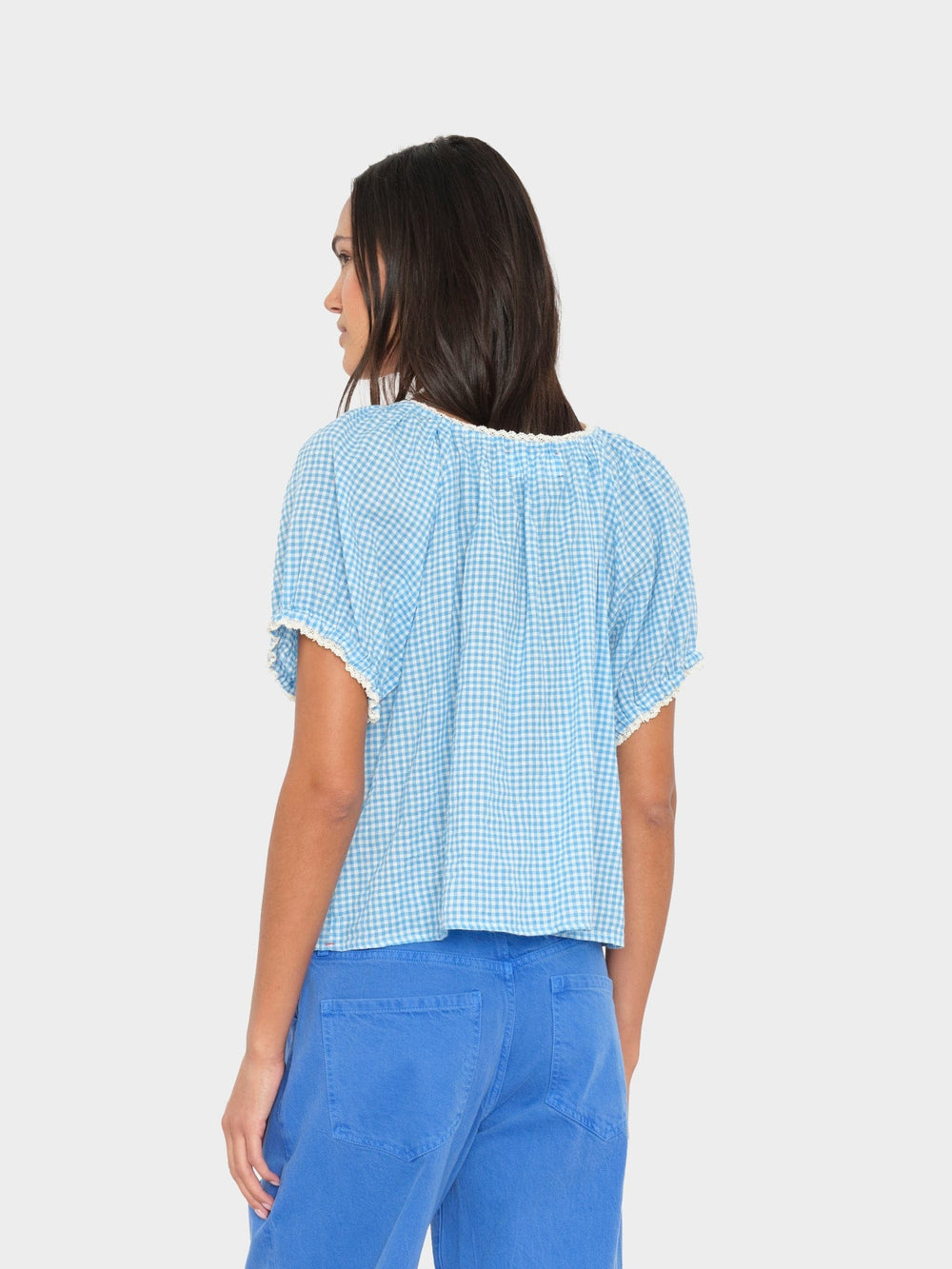 X2603 Top Pacific Blue Maisie Top Pacific Blue Maisie Top