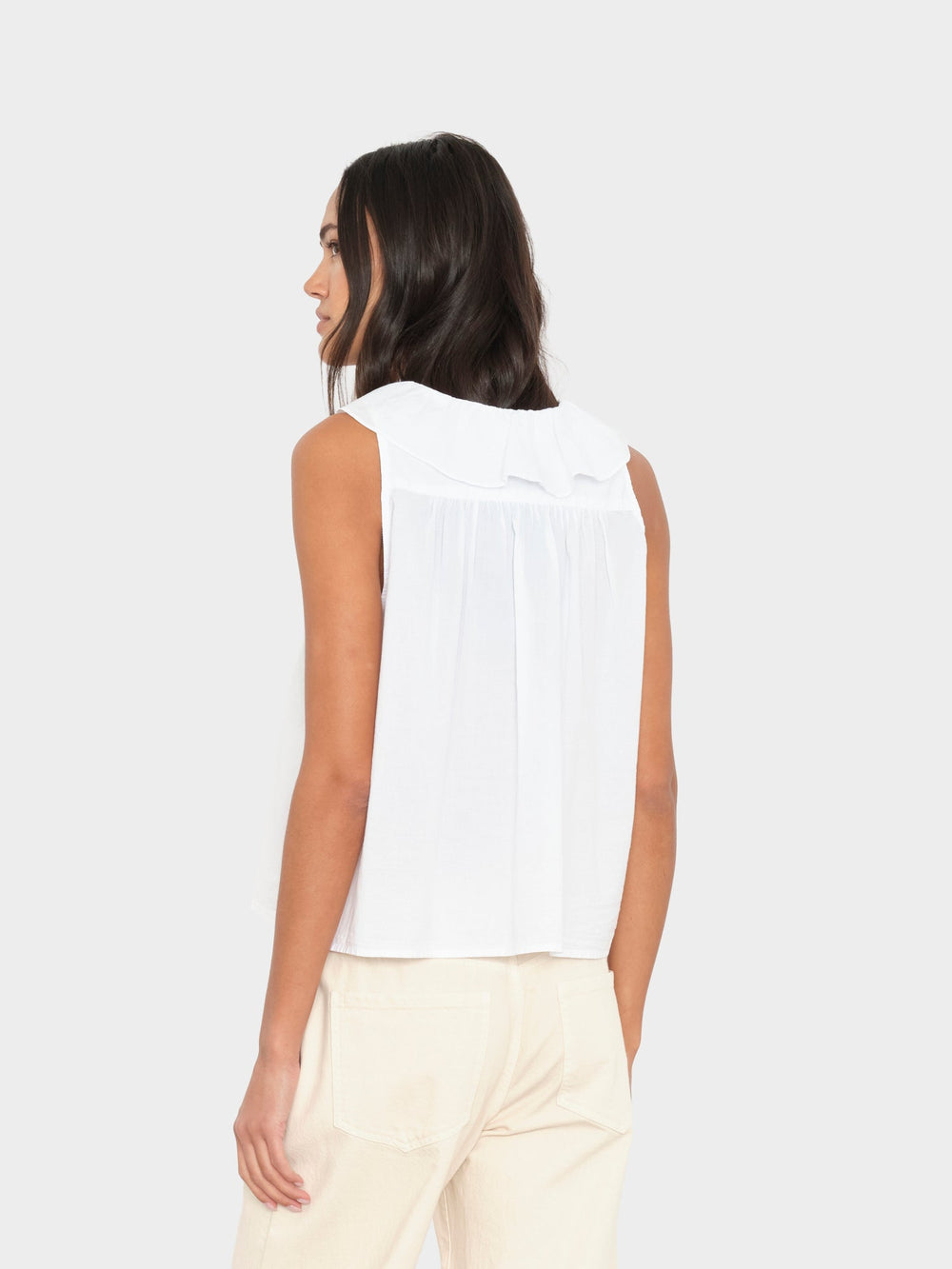 X2603 Top White Casara Top White Casara Top