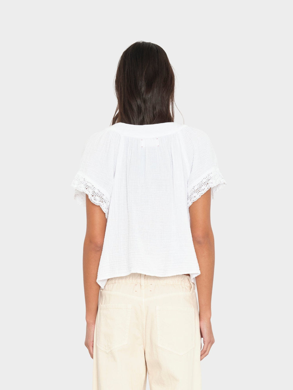 X2603 Top White Rita Top White Rita Top