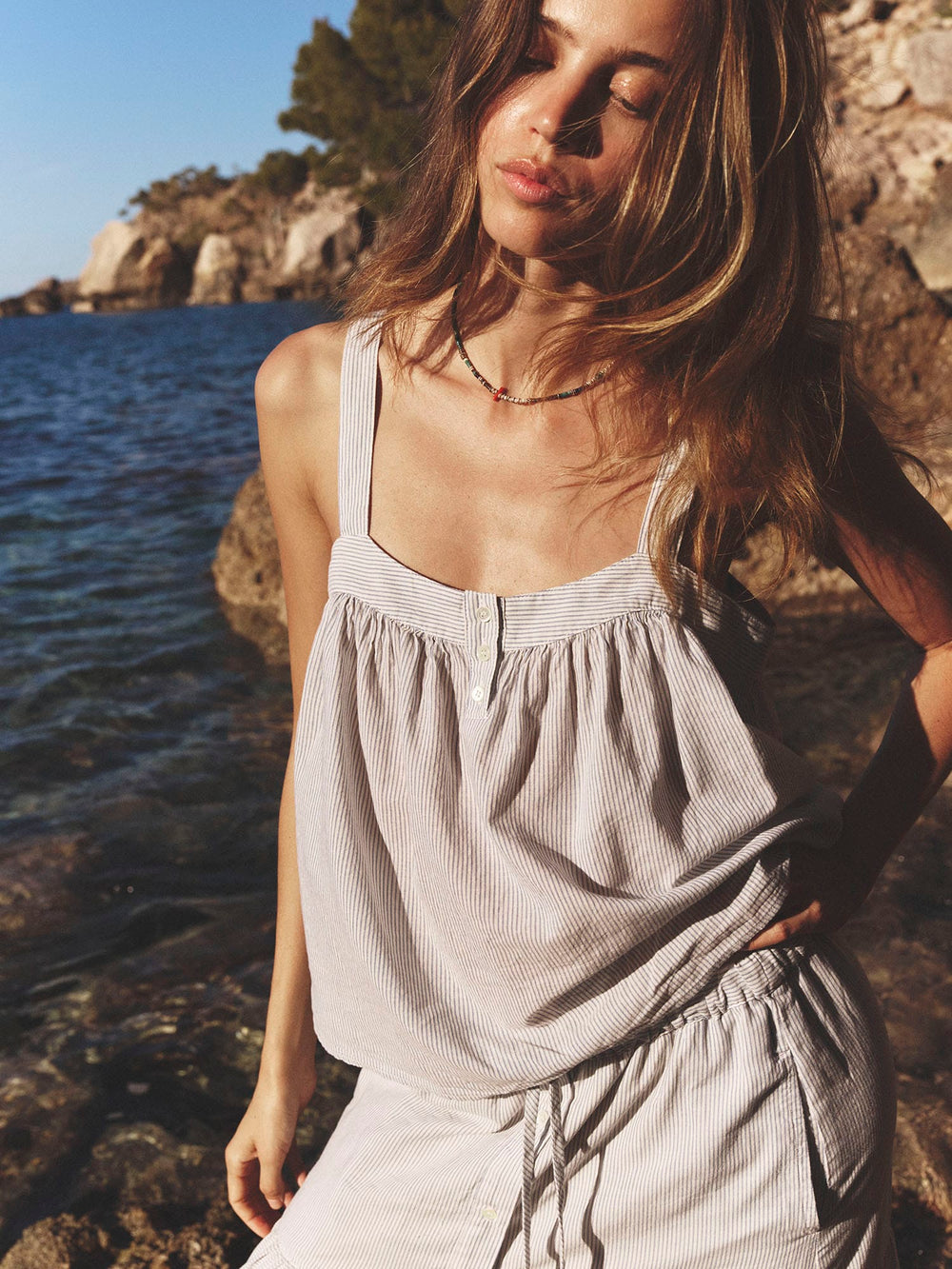 X2603 Top Windward Stripe Maryn Top Windward Stripe Maryn Top
