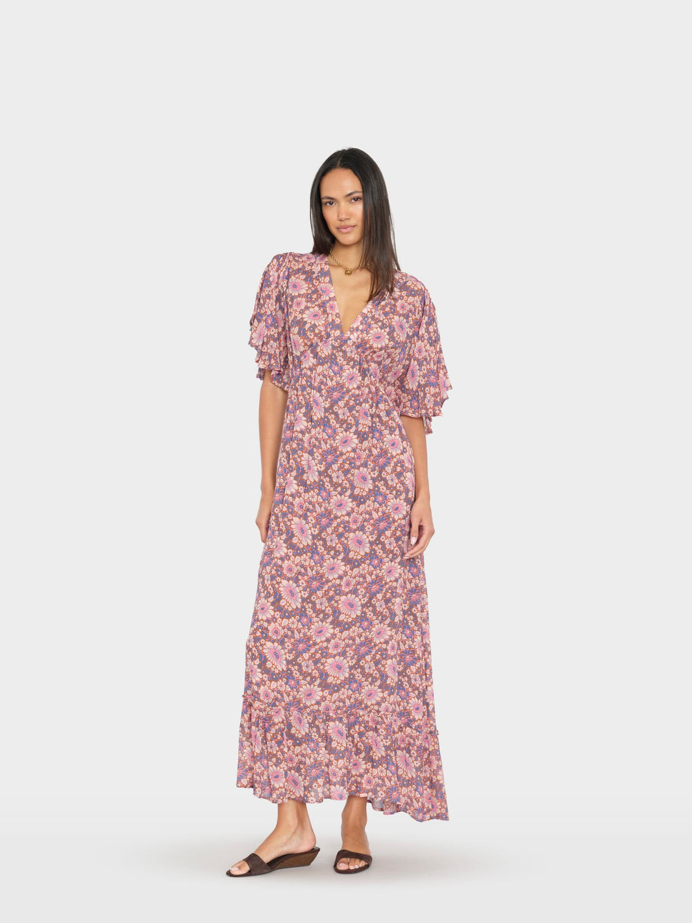 X2605 Dress Cinder Pink Roberta Dress Cinder Pink Roberta Dress