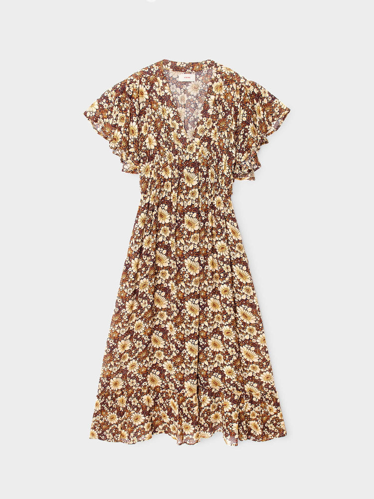 X2605 Dress Tawny Brown Roberta Dress Tawny Brown Roberta Dress