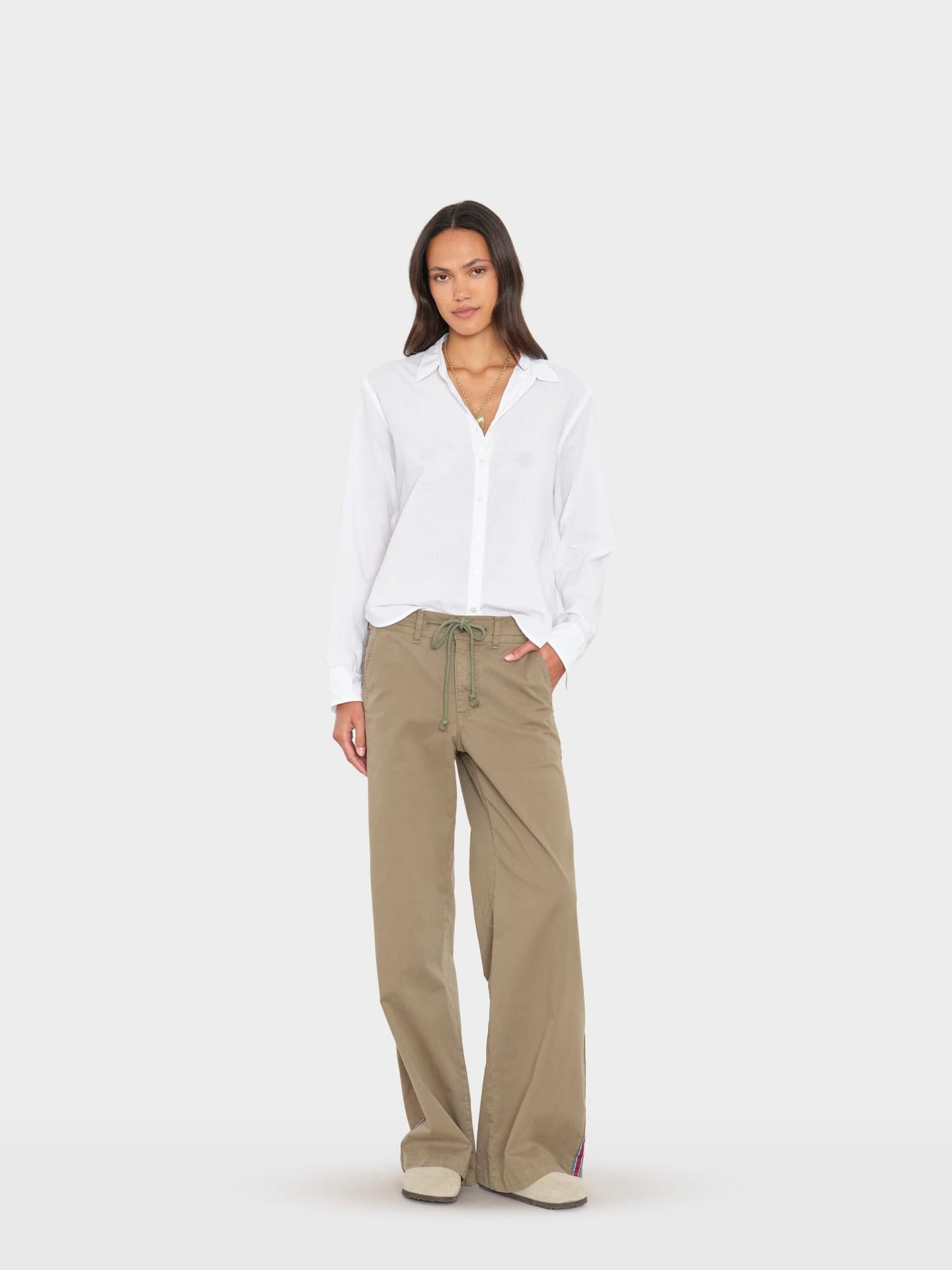 Army Green Bradshaw Twill Pant X-Small / Army Green