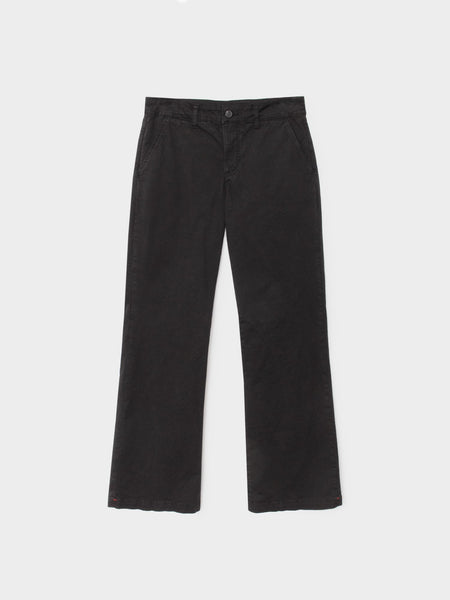 Black Serafina Twill Pant