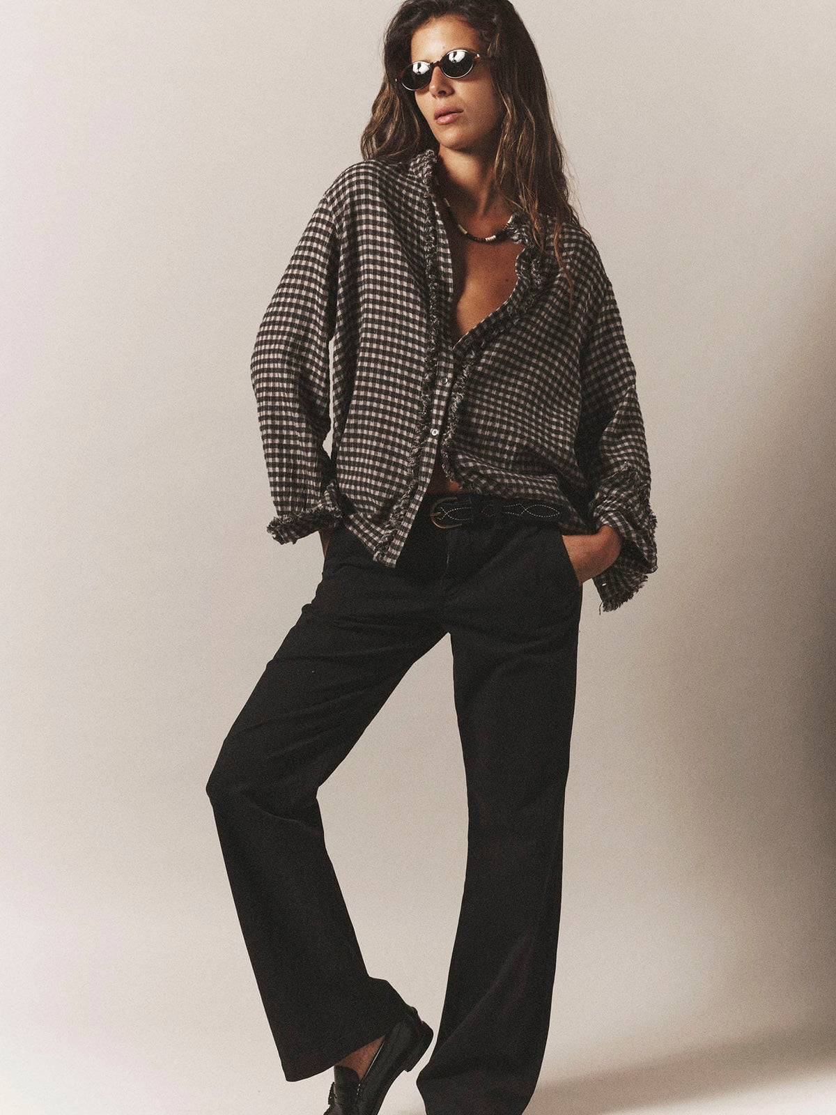 X2605 Pant Black Serafina Twill Pant Black Serafina Twill Pant