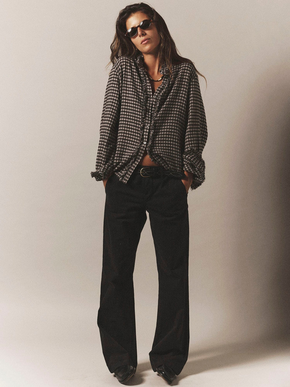 X2605 Pant Black Serafina Twill Pant Black Serafina Twill Pant