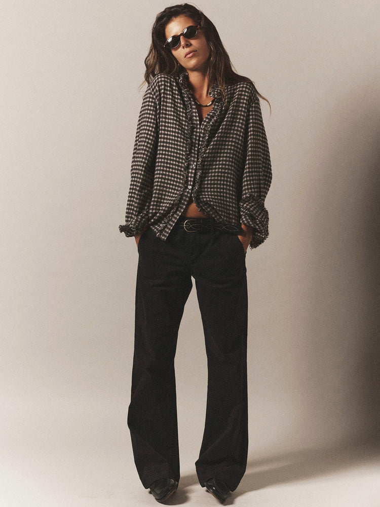 X2605 Pant Black Serafina Twill Pant Black Serafina Twill Pant
