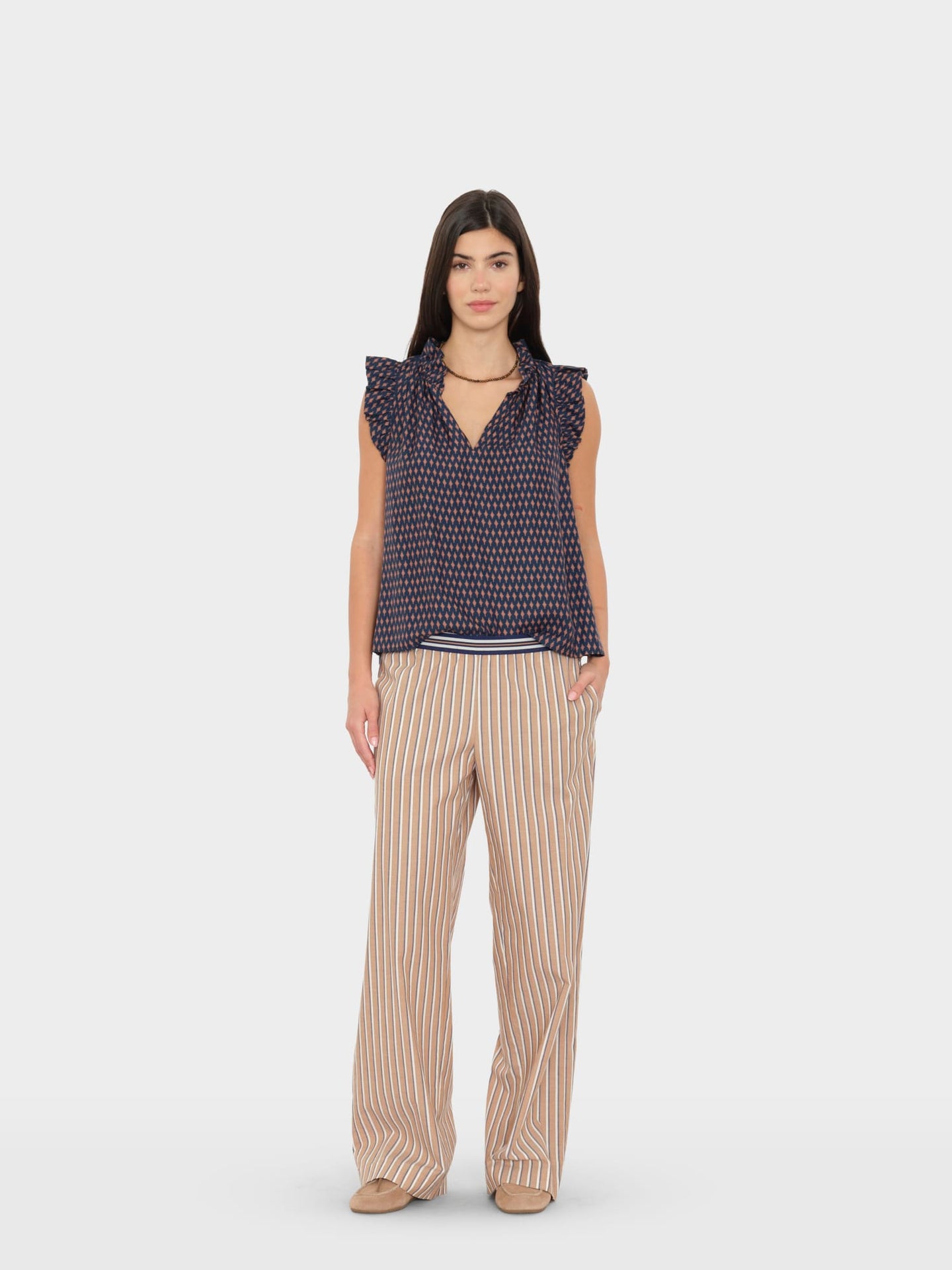X2605 Pant Hickory Navy Alto Pant Hickory Navy Alto Pant