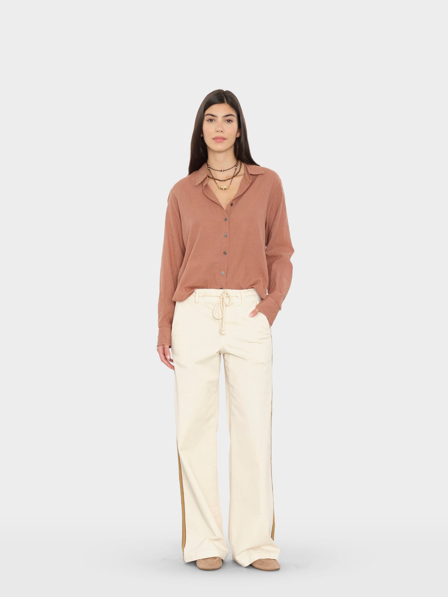 X2605 Pant Off White Bradshaw Twill Pant Off White Bradshaw Twill Pant