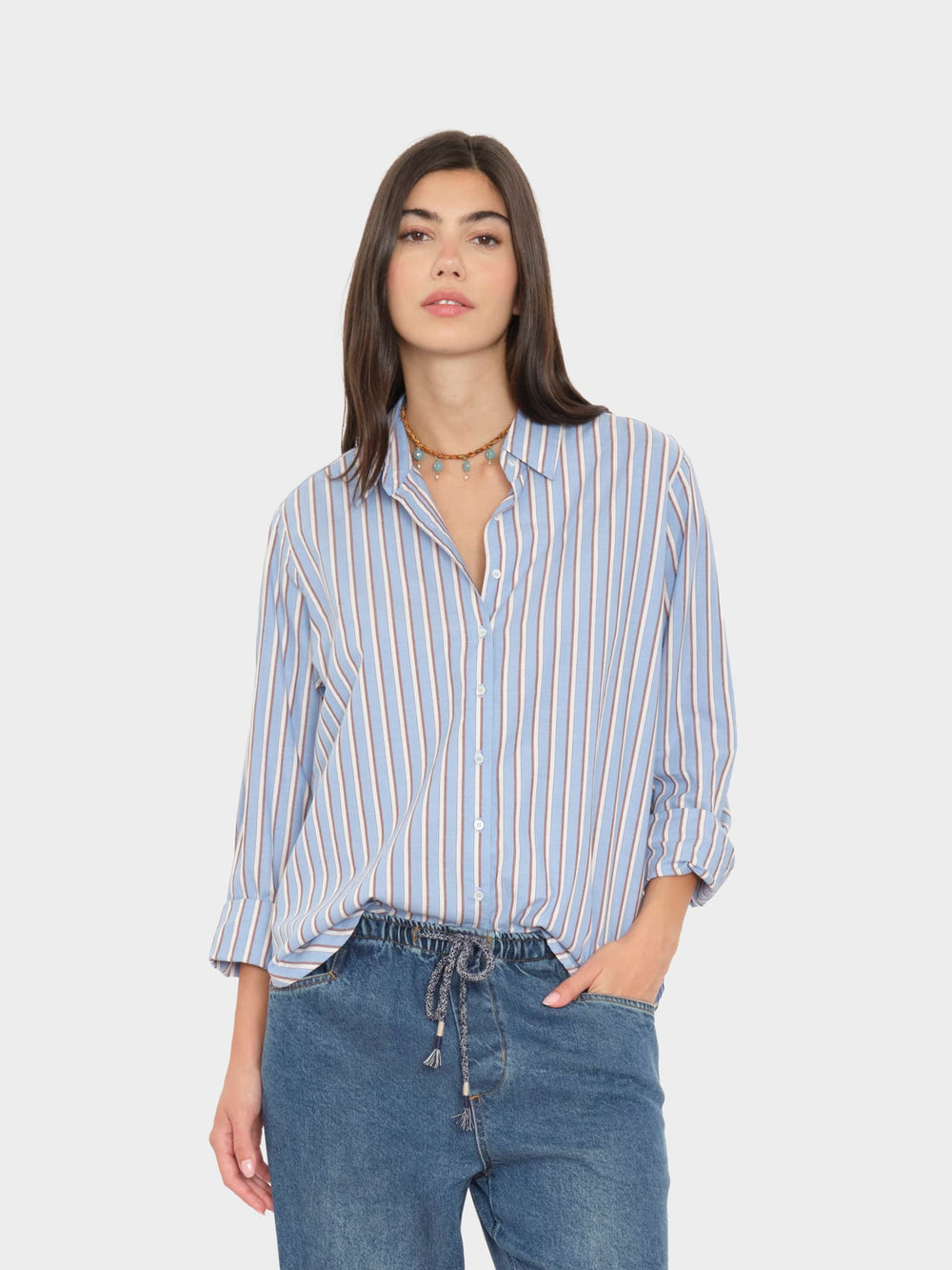 X2605 Shirt Blue Cedar Beau Shirt Blue Cedar Beau Shirt