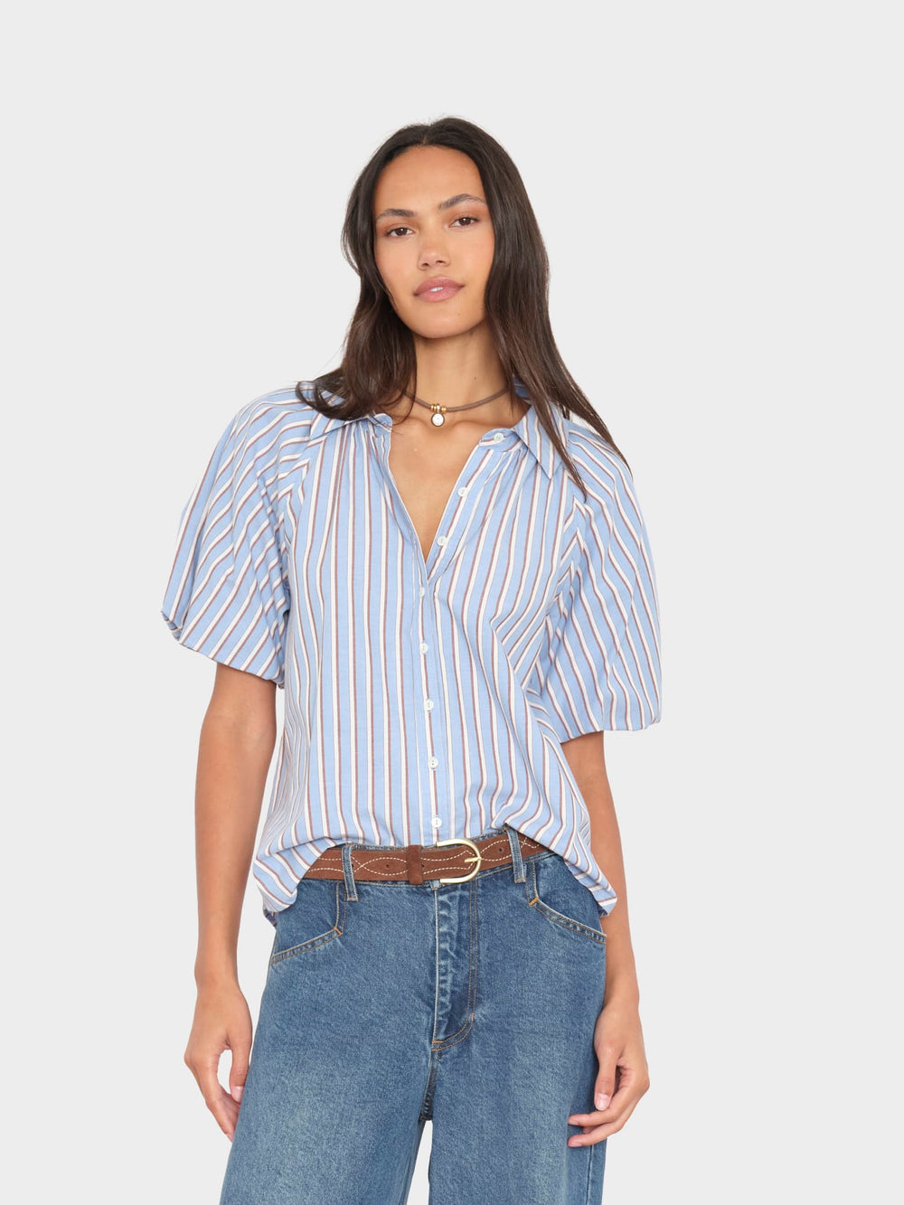 X2605 Shirt Blue Cedar Lyla Shirt Blue Cedar Lyla Shirt